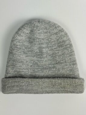 Aritzia Main Character Slopes Ribbed Knit Beanie Heather Grey One Size